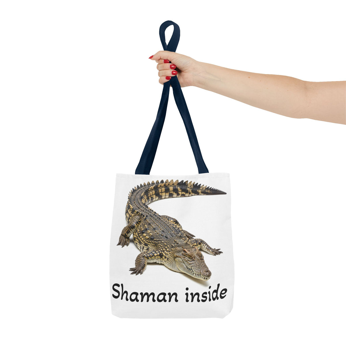 Crocodile "Shaman Inside" Tote Bag