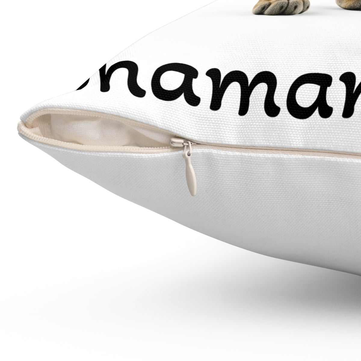 Cuscino decorativo con puma — Cuscino quadrato con illustrazione di un puma ("Shaman Inside")