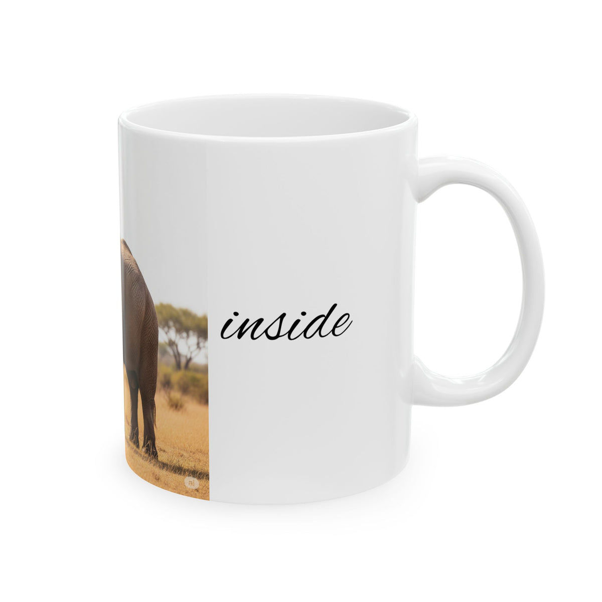 🐘 Tazza Spirito dell'Elefante – Cammina con Saggezza