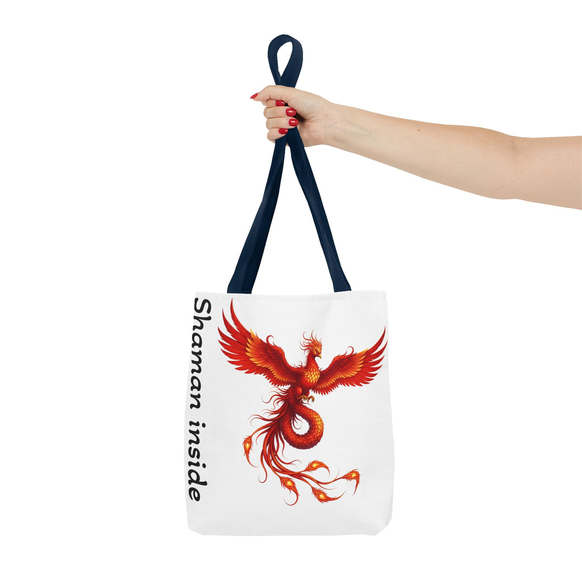 Borsa Phoenix - Borsa boho spirituale 'Shaman Inside' per l'uso quotidiano