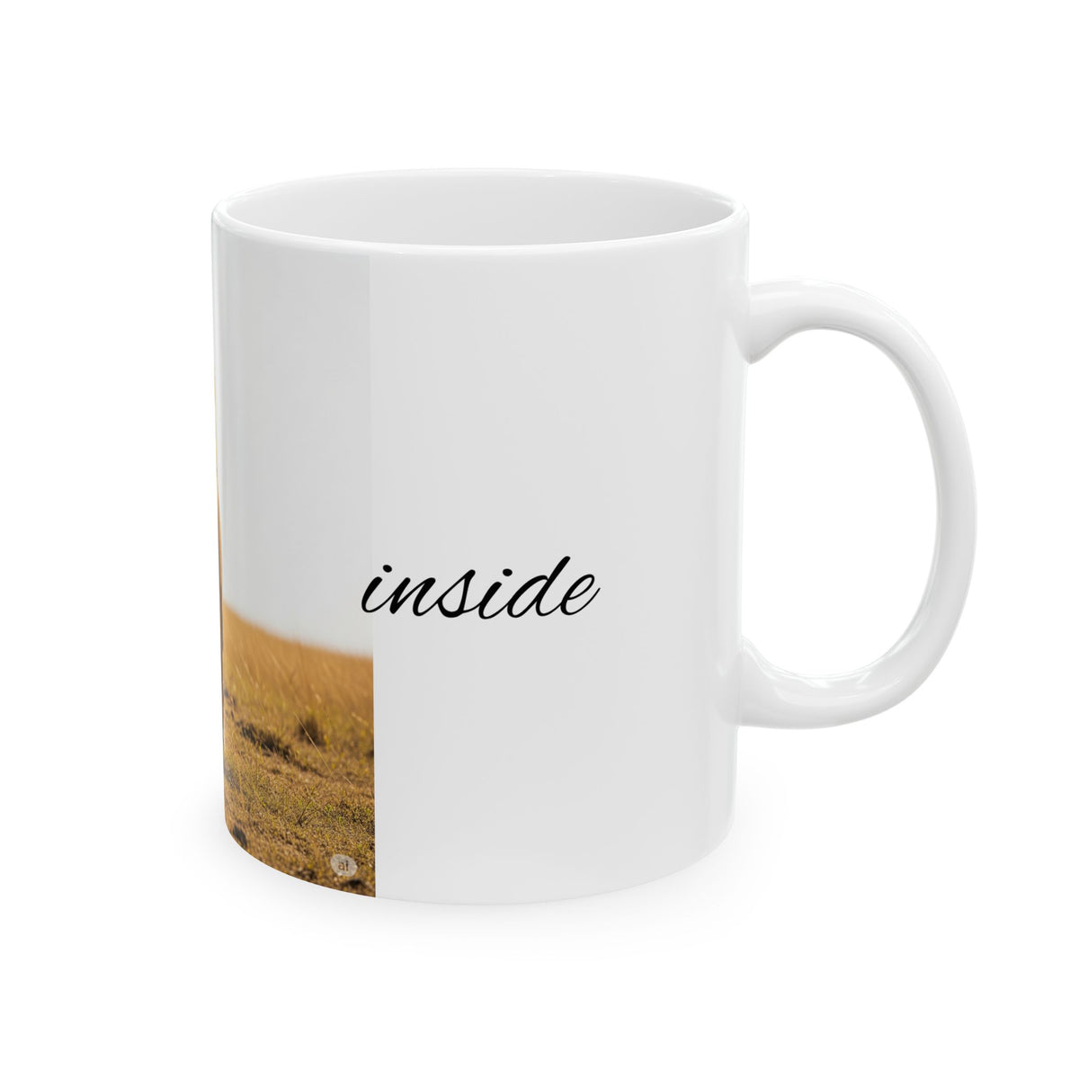🦁 Lion Spirit Mug – Rule Your Energy