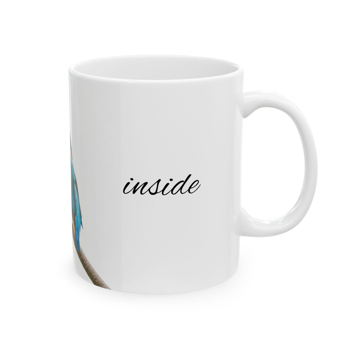 🐦 Kingfisher Spirit Mug – Dive into Joy