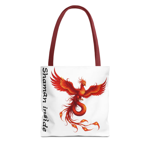 Borsa Phoenix - Borsa boho spirituale 'Shaman Inside' per l'uso quotidiano