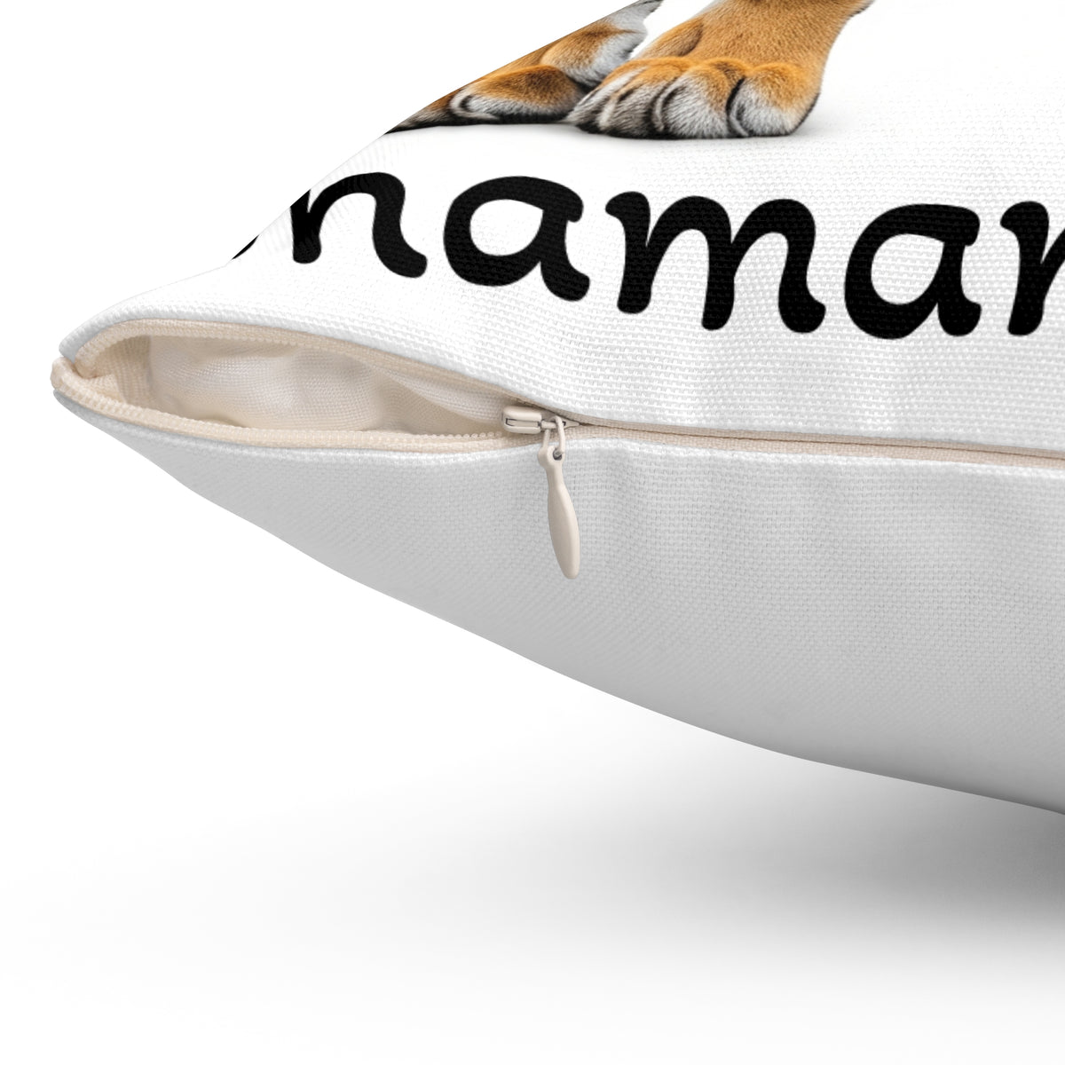 Cuscino decorativo con grafica di tigre — Cuscino quadrato decorativo "Shaman Inside"