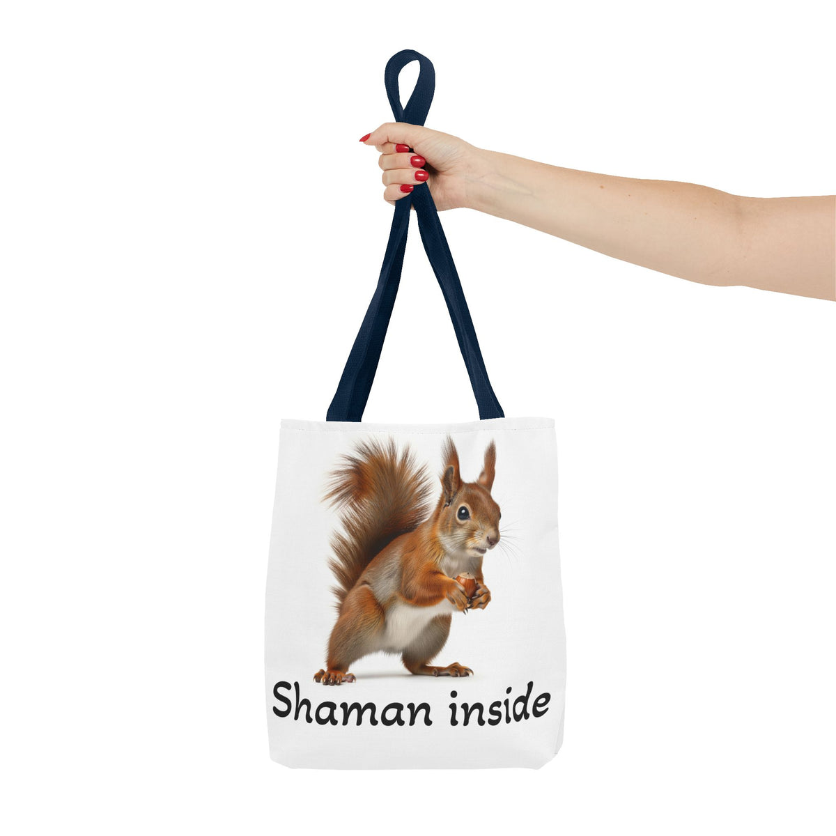 Squirrel "Shaman Inside" Tote Bag