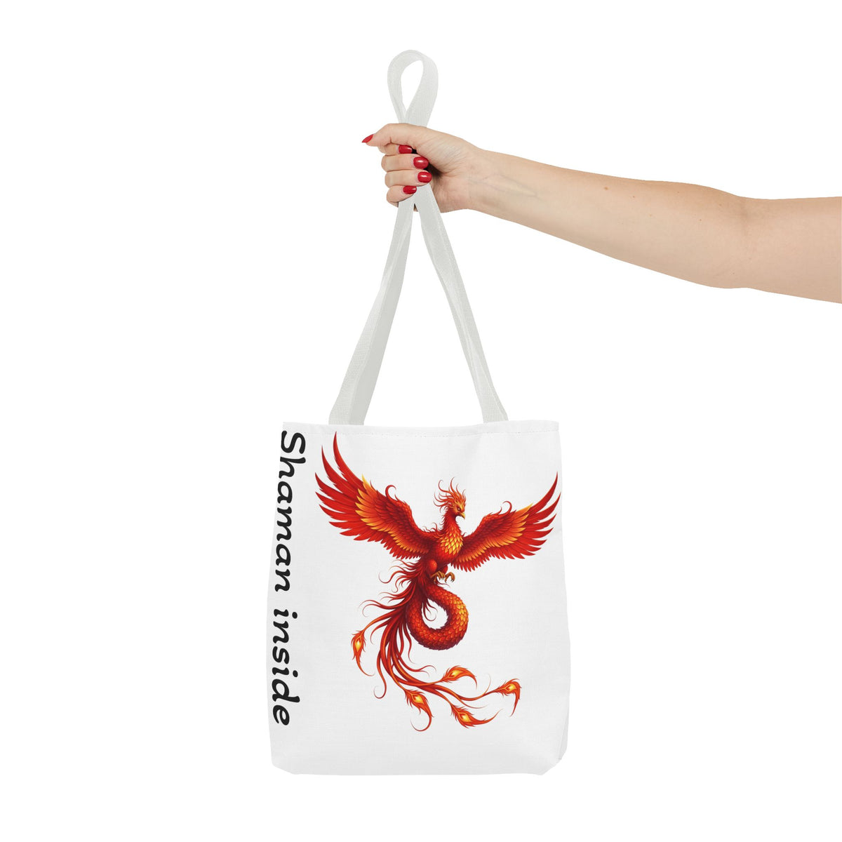 Borsa Phoenix - Borsa boho spirituale 'Shaman Inside' per l'uso quotidiano