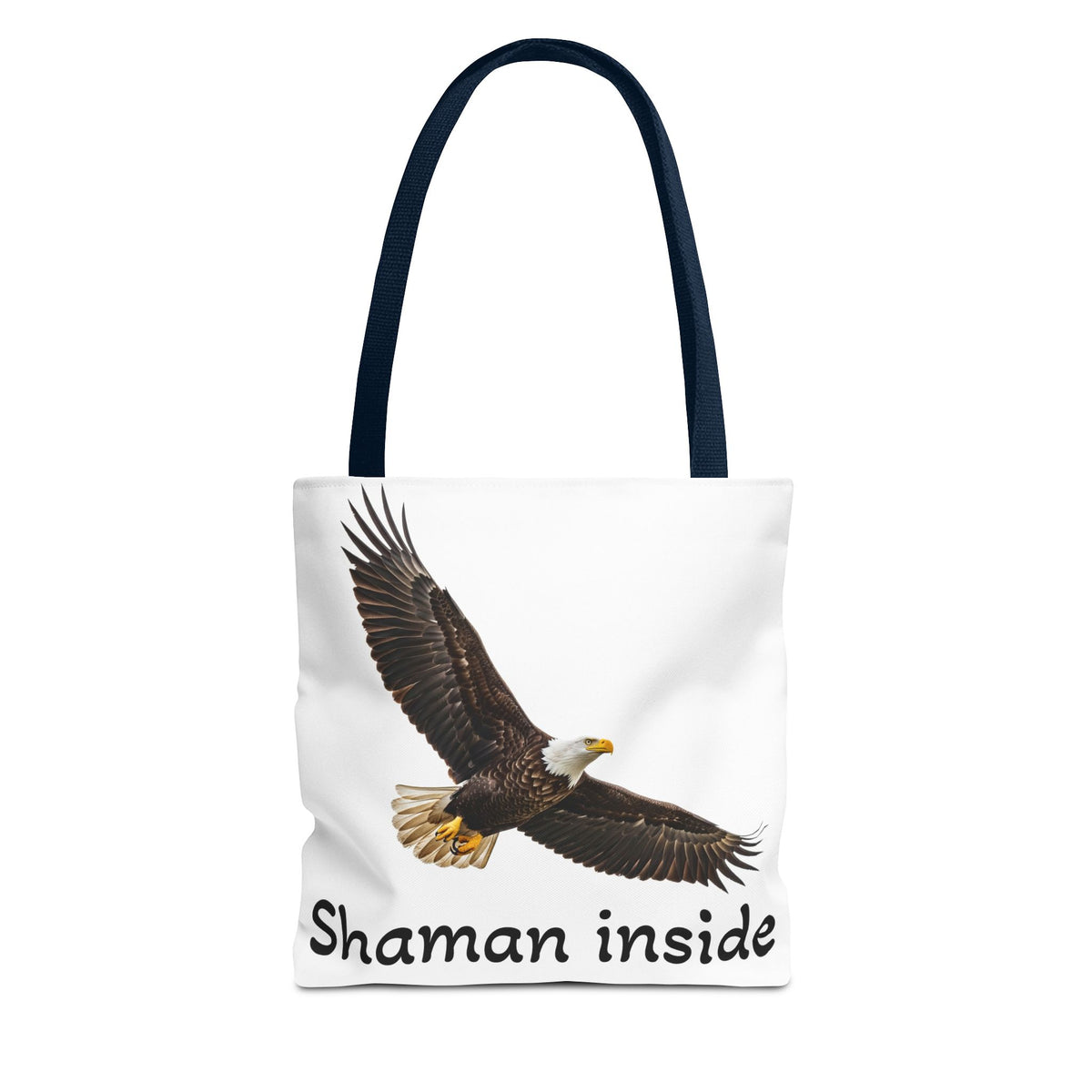 Bald Eagle 'Shaman Inside' Tote Bag