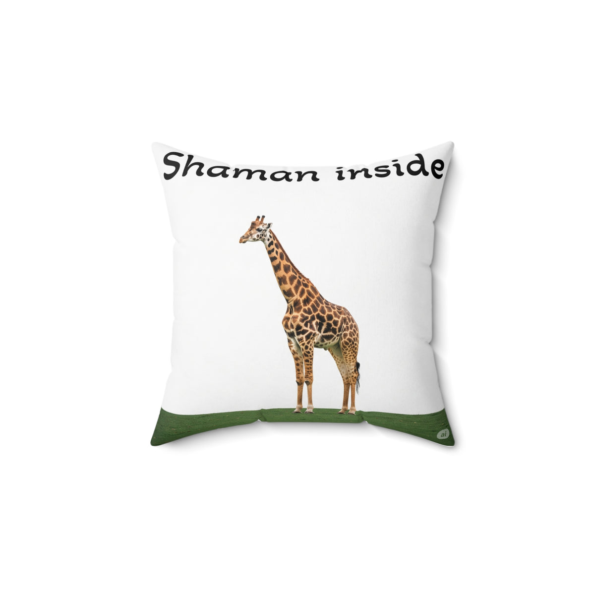 Cuscino giraffa stravagante: cuscino decorativo Shaman Inside