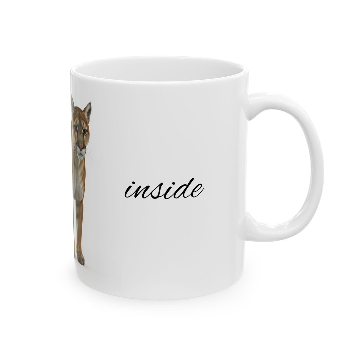 🐆 Lynx Spirit Mug – See the Unseen