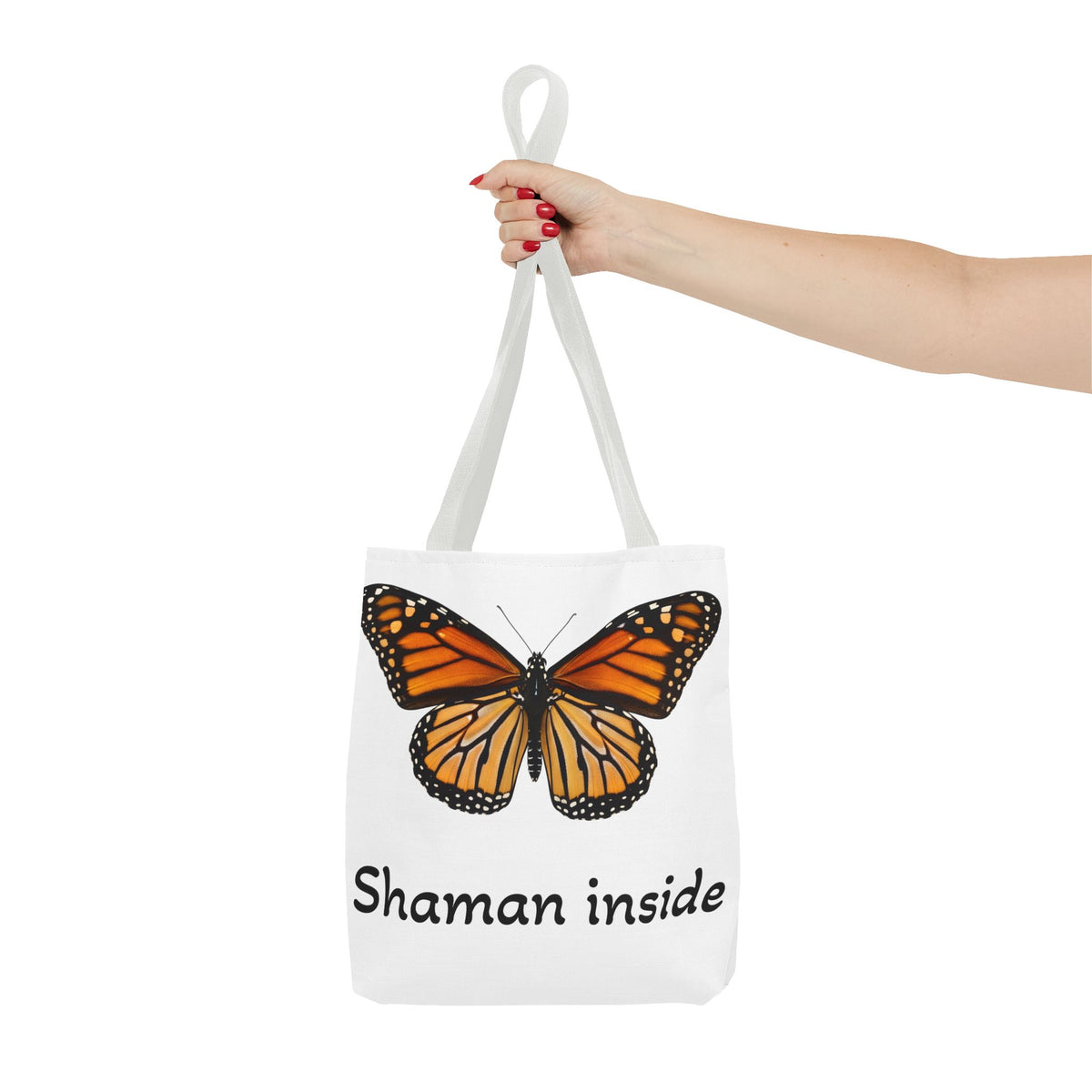 Shaman Inside Monarch Butterfly Tote Bag