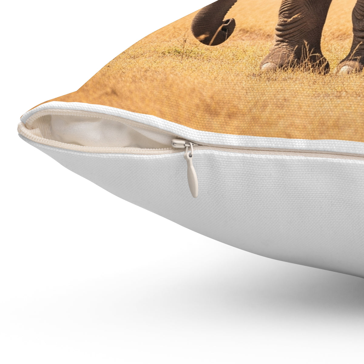 Cuscino quadrato Shaman Inside Elephant - Complemento d'arredo accogliente