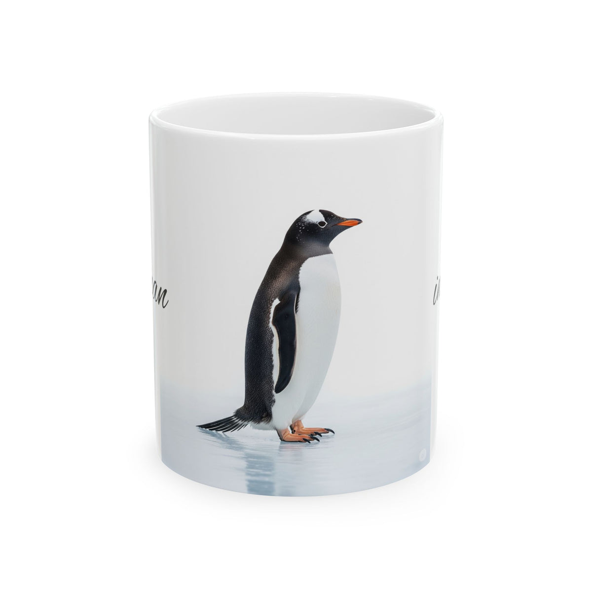 🐧 Penguin Spirit Mug – Balance in Motion