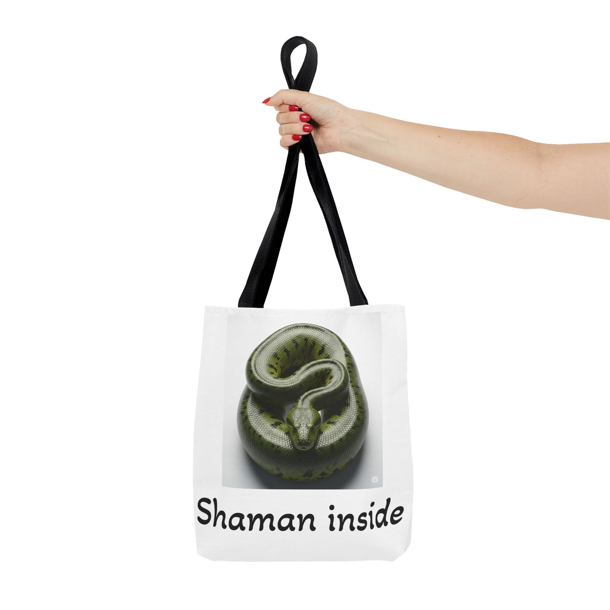 Tote Bag — 'Shaman Inside' Anaconda Spirit Tote