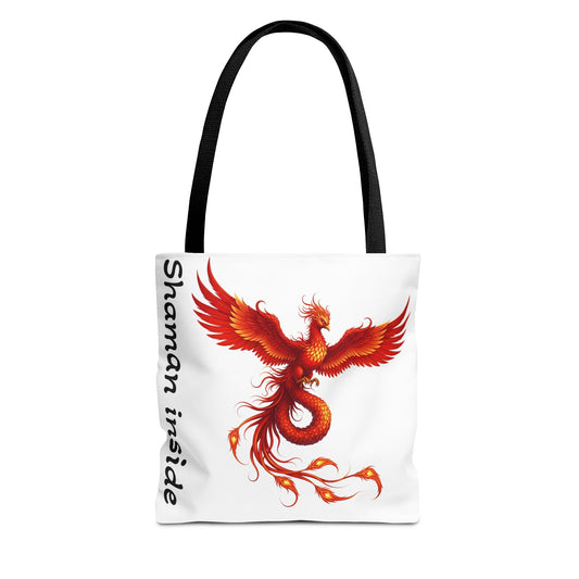 Borsa Phoenix - Borsa boho spirituale 'Shaman Inside' per l'uso quotidiano