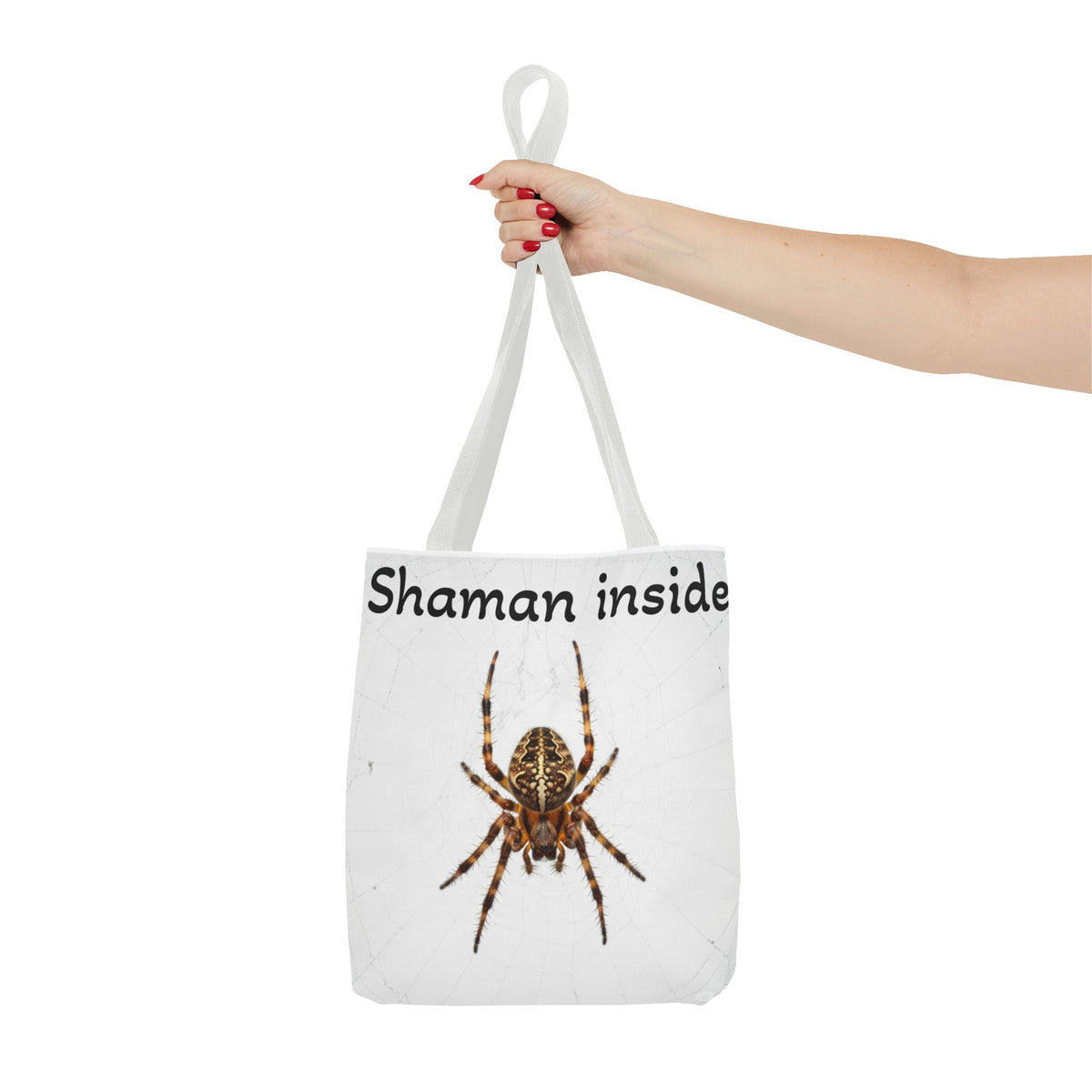 Tote Bag — "Shaman Inside" Spider Graphic Tote