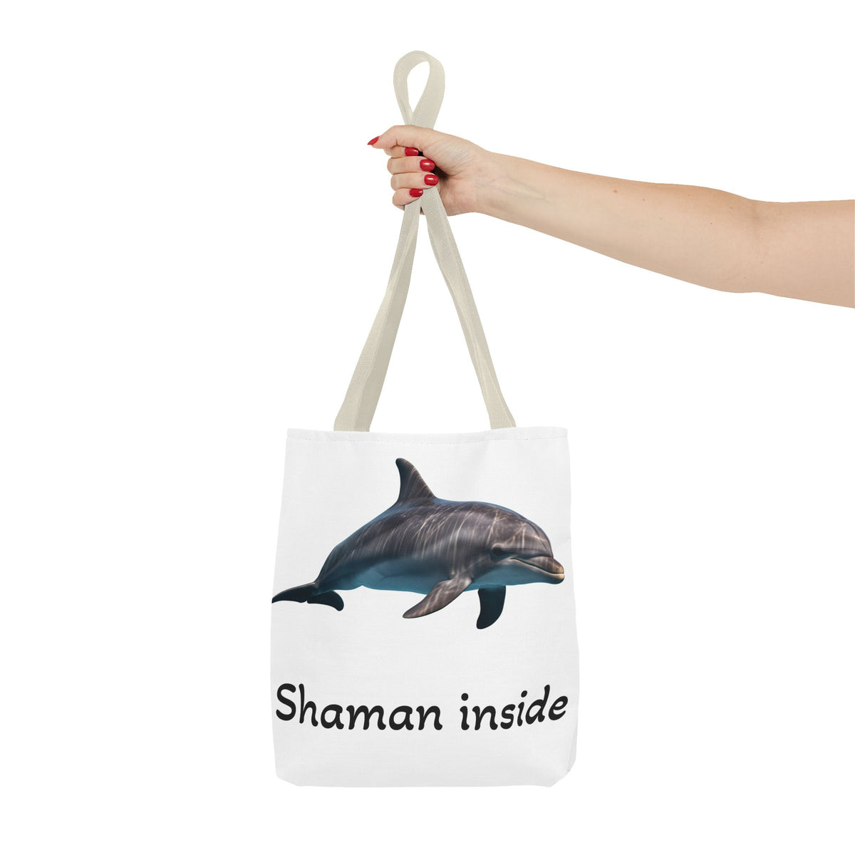 Borsa tote con grafica "Shaman Inside" di Dolphin