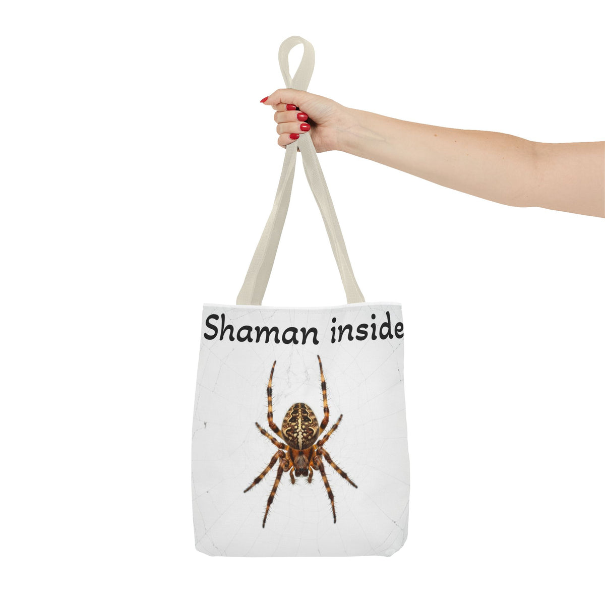 Tote Bag — "Shaman Inside" Spider Graphic Tote