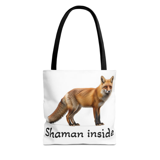 Fox 'Shaman Inside' Tote Bag