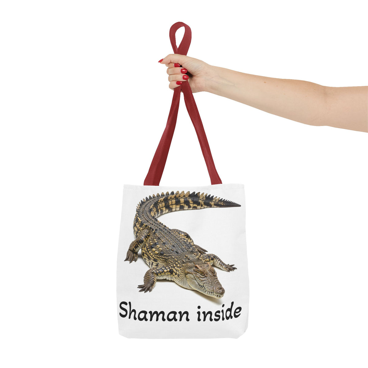 Crocodile "Shaman Inside" Tote Bag