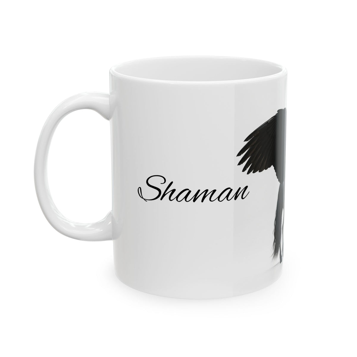 🖤 Black Unicorn Spirit Mug – Dark Magic Within