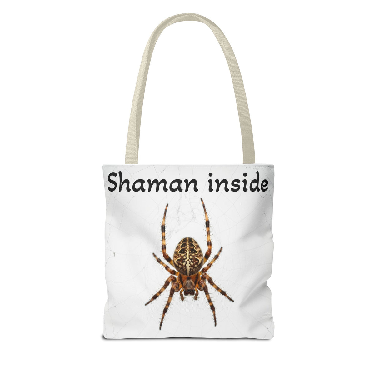 Tote Bag — "Shaman Inside" Spider Graphic Tote