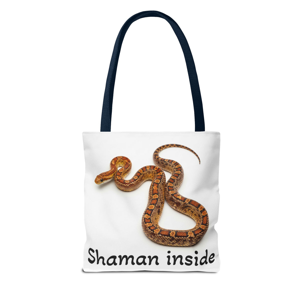 Shaman Inside Snake Tote Bag – Boho Spiritual AOP Carryall