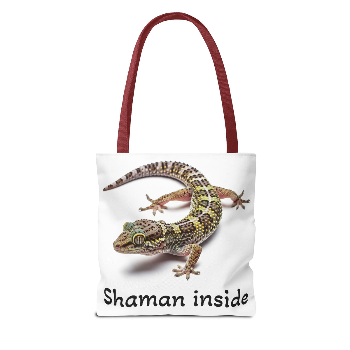 Tote — 'Shaman Inside' Gecko Graphic Tote Bag