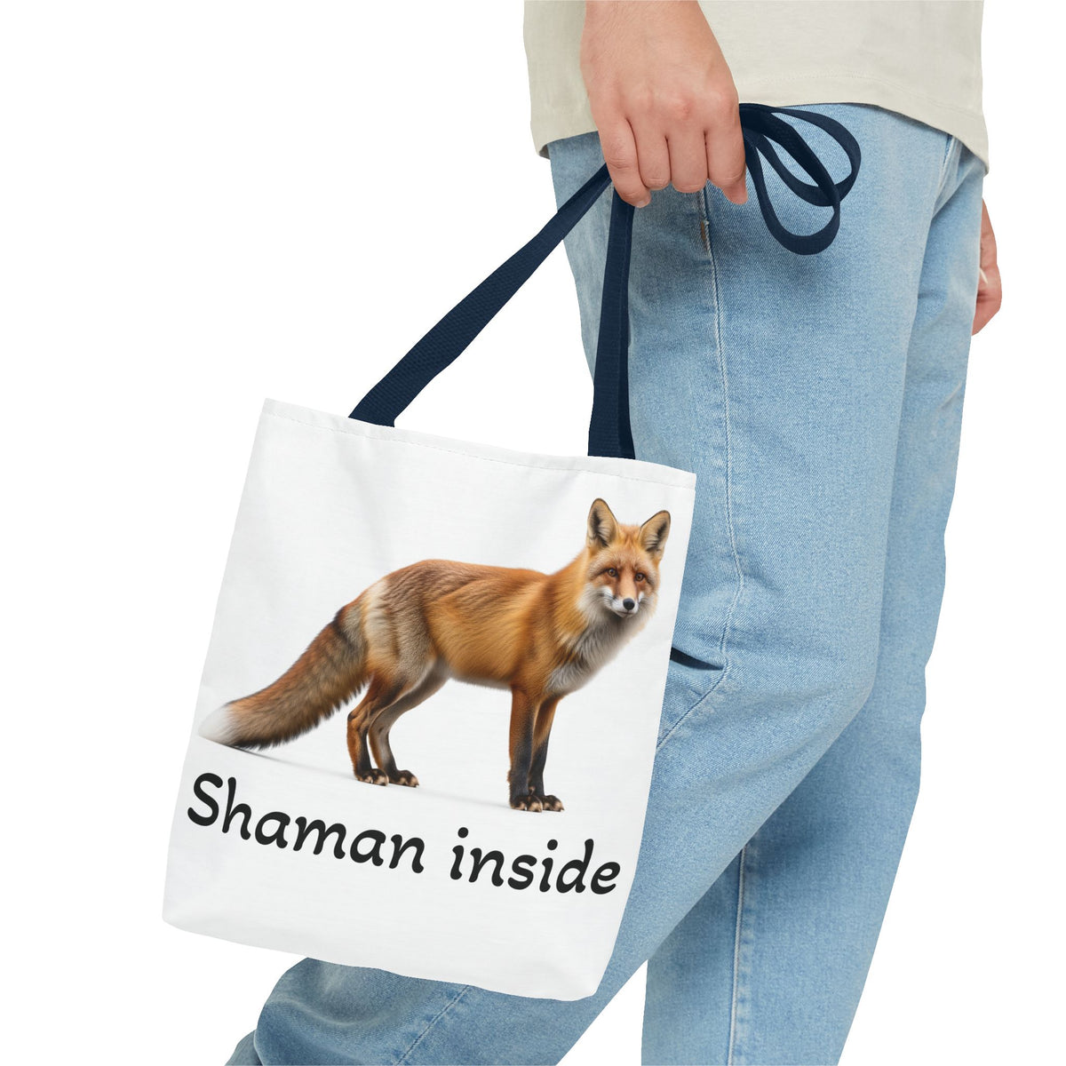 Fox 'Shaman Inside' Tote Bag