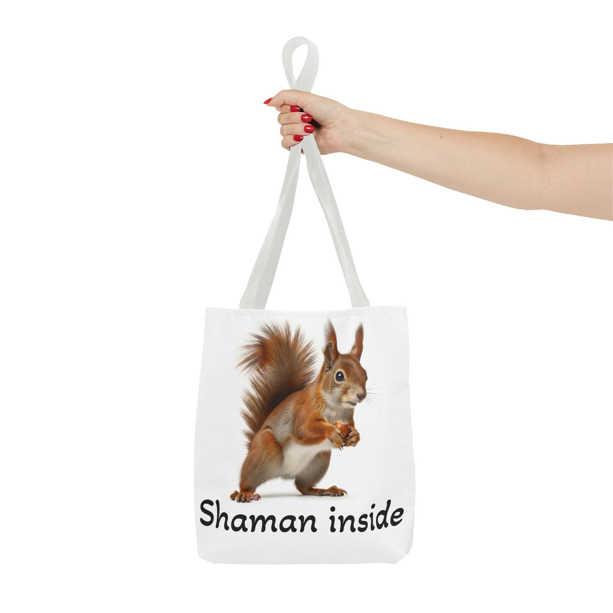Squirrel "Shaman Inside" Tote Bag