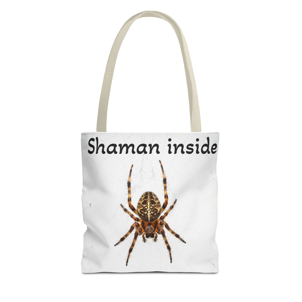 Tote Bag — "Shaman Inside" Spider Graphic Tote