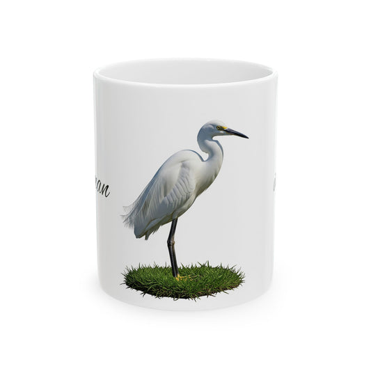 🪶 Tazza Heron Spirit – Grazia nella quiete