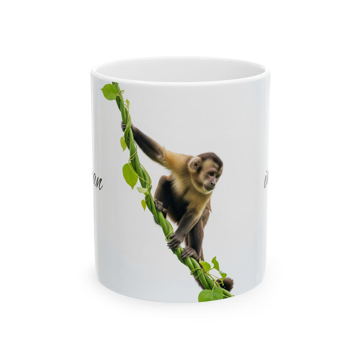 🐒 Monkey Spirit Mug – Stay Curious