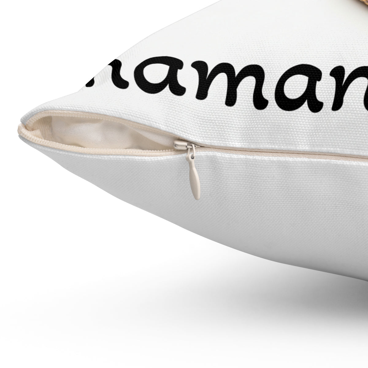 Cuscino decorativo con grafica a serpente — Complemento d'arredo "Shaman Inside"