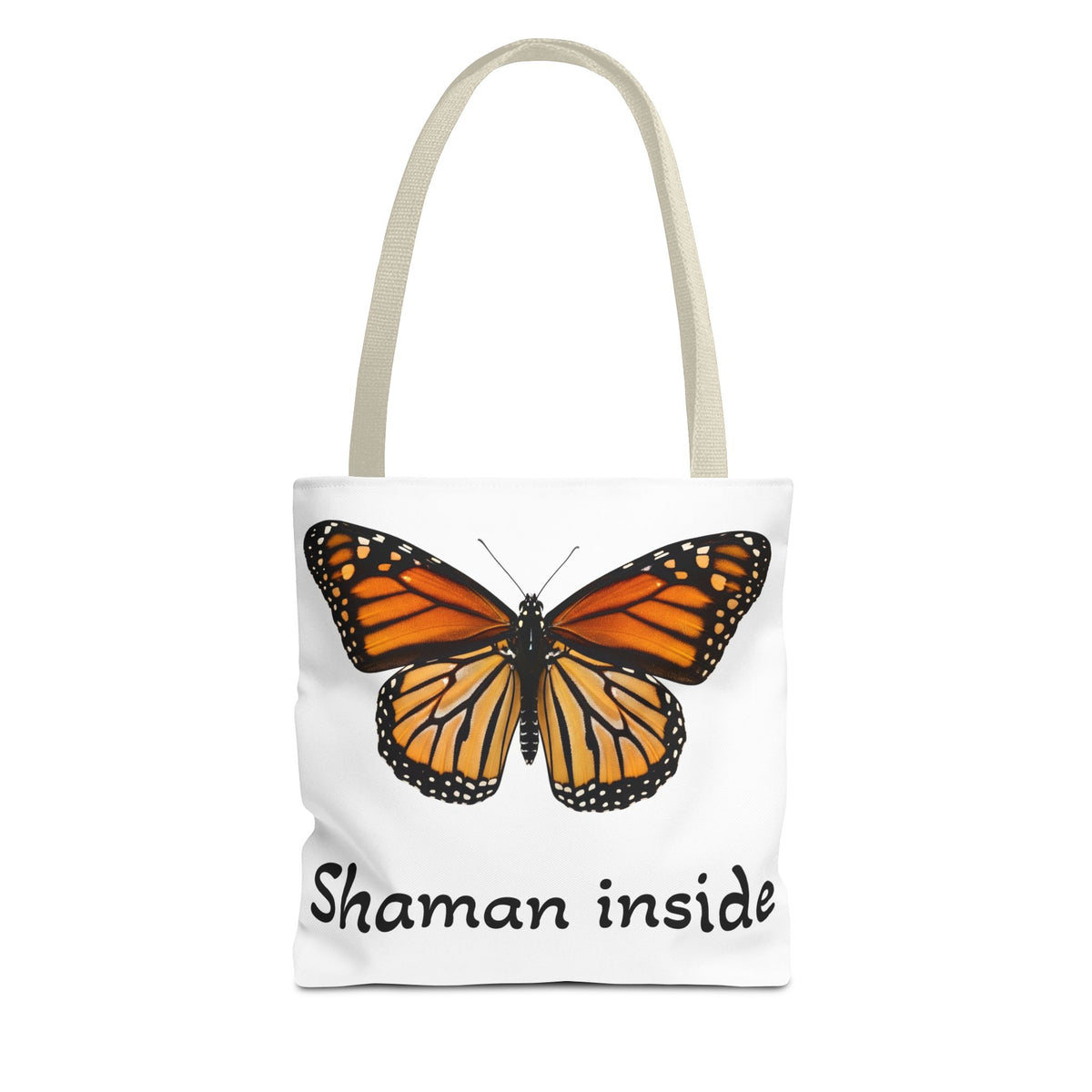 Shaman Inside Monarch Butterfly Tote Bag