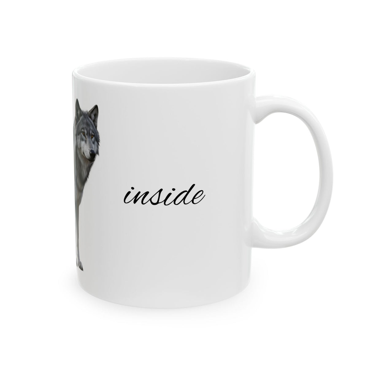 🐺 Tazza Spirito del Lupo – Fidati del Sentiero 