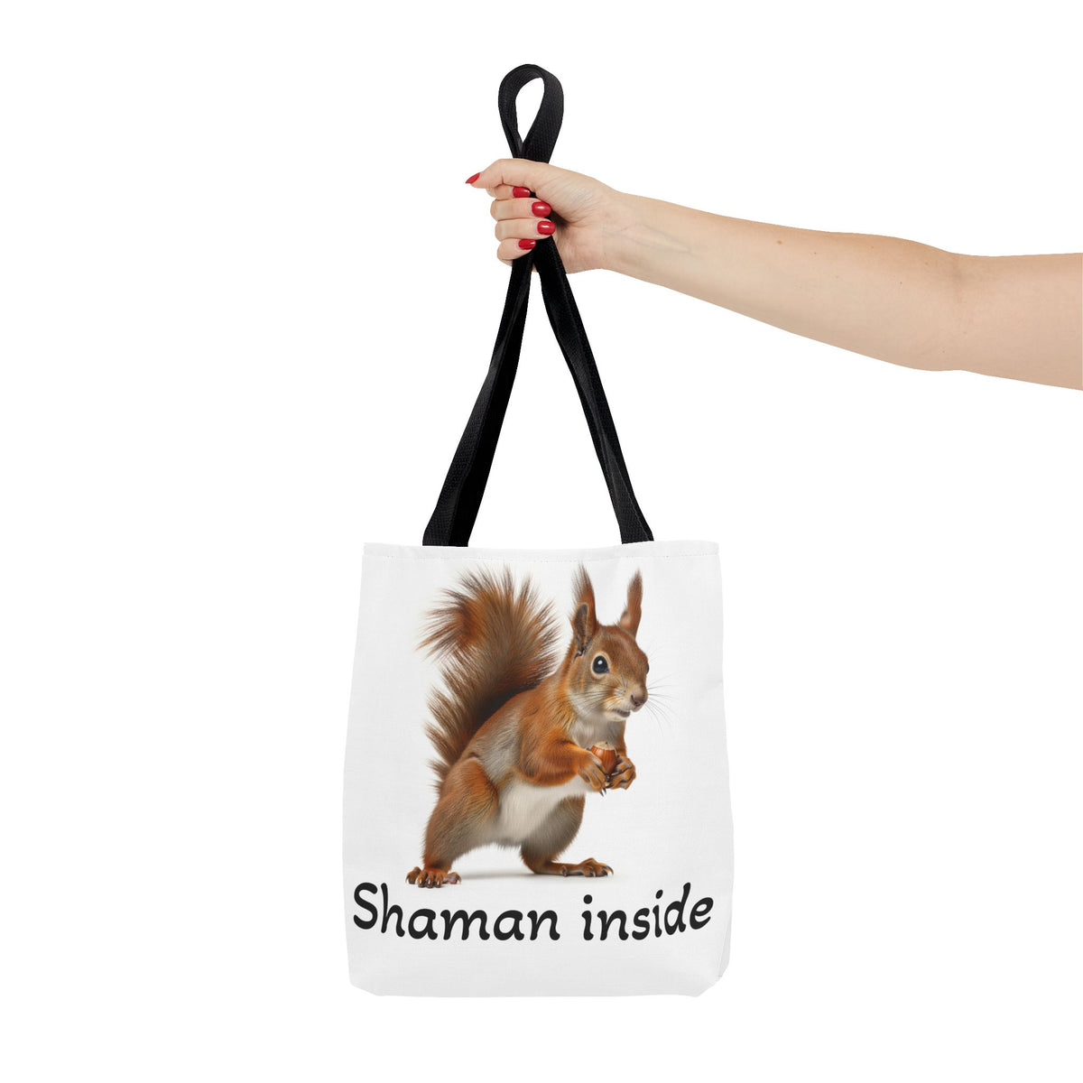 Squirrel "Shaman Inside" Tote Bag