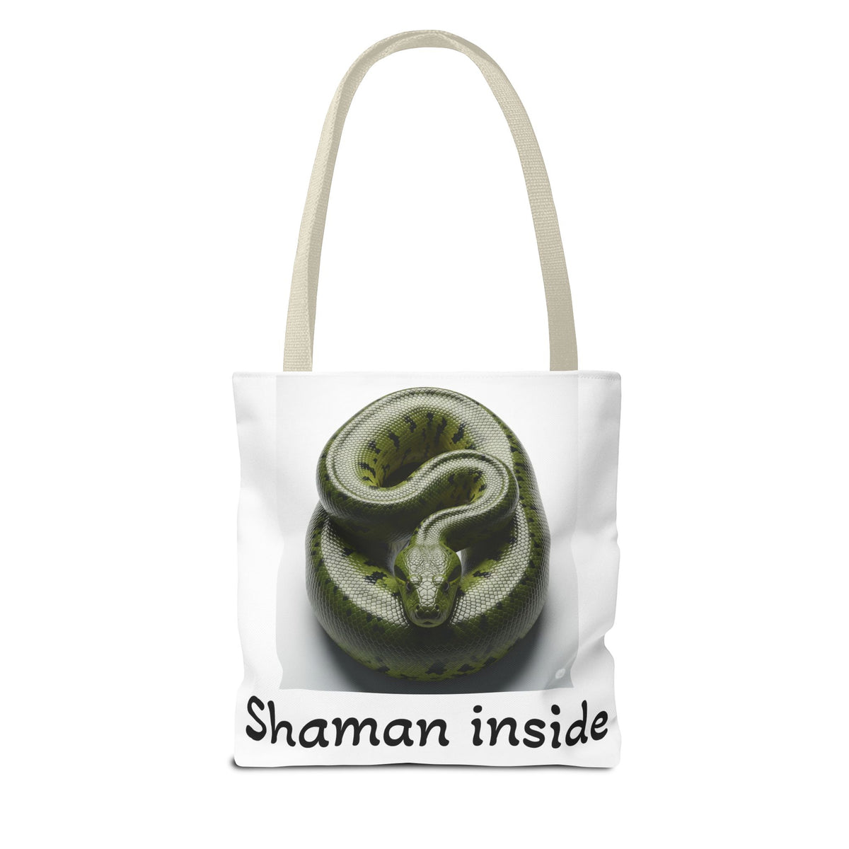 Tote Bag — 'Shaman Inside' Anaconda Spirit Tote