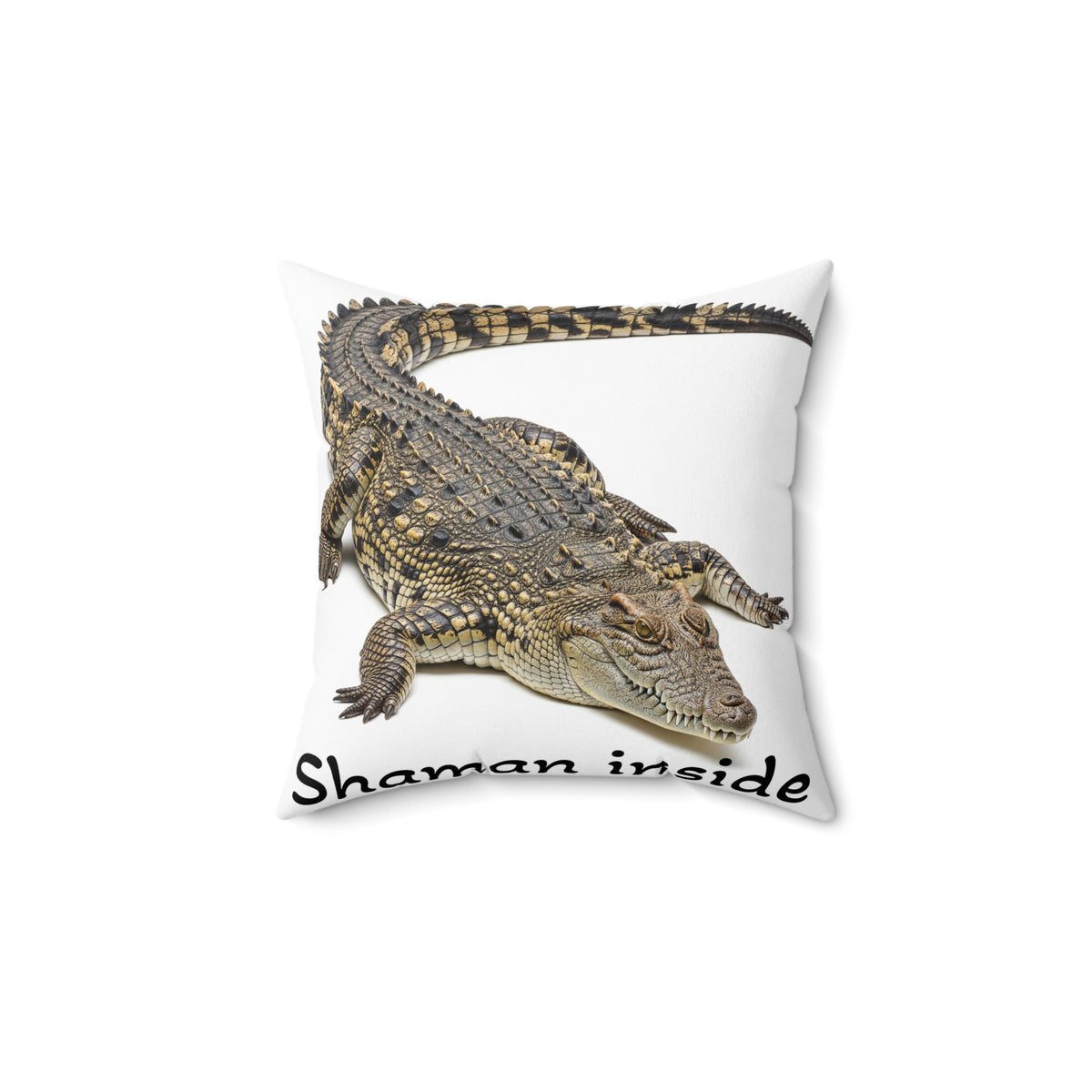 Cuscino quadrato Shaman Inside Crocodile