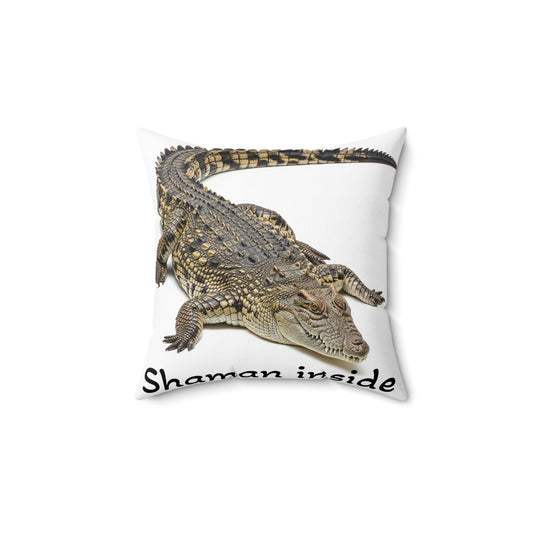 Cuscino quadrato Shaman Inside Crocodile