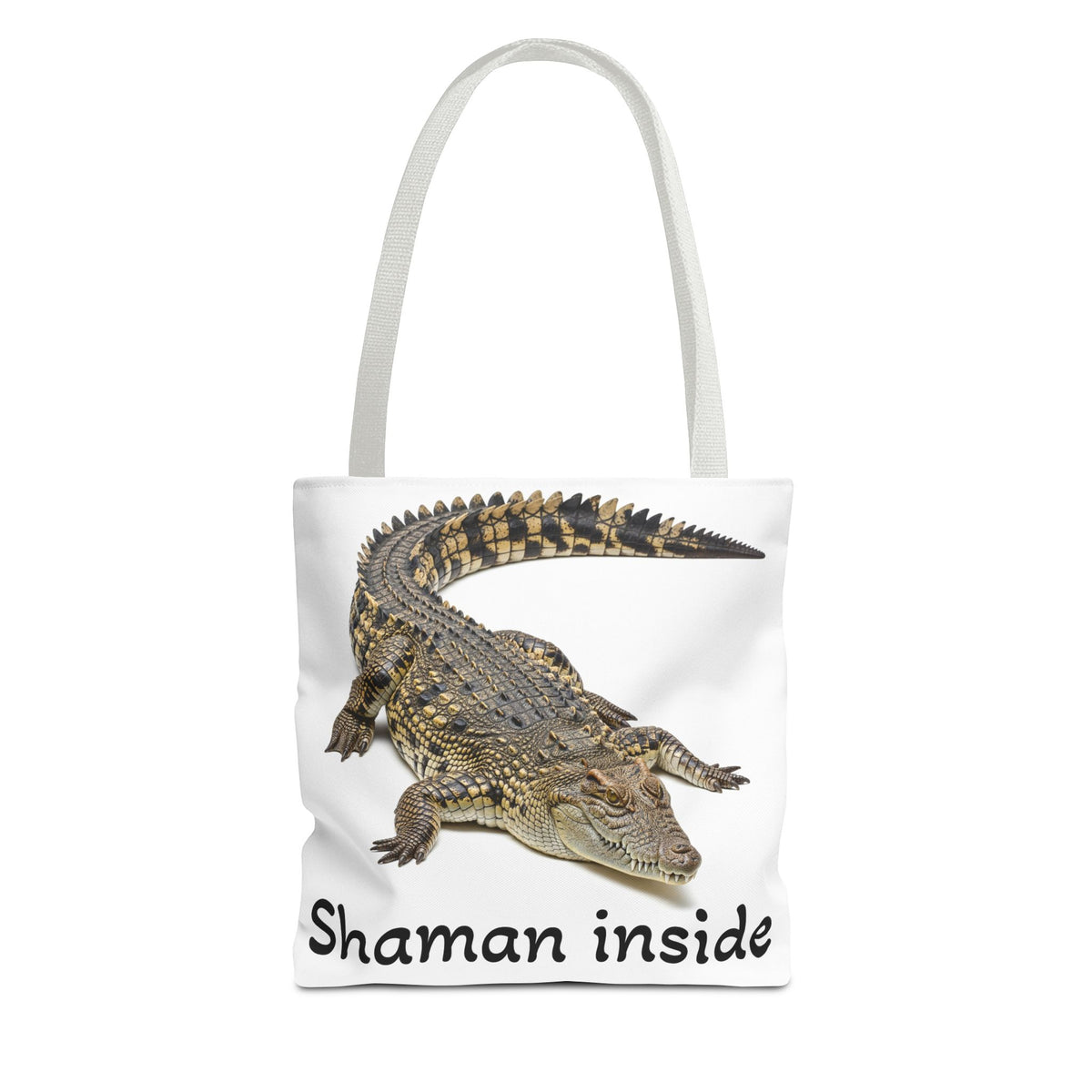 Crocodile "Shaman Inside" Tote Bag