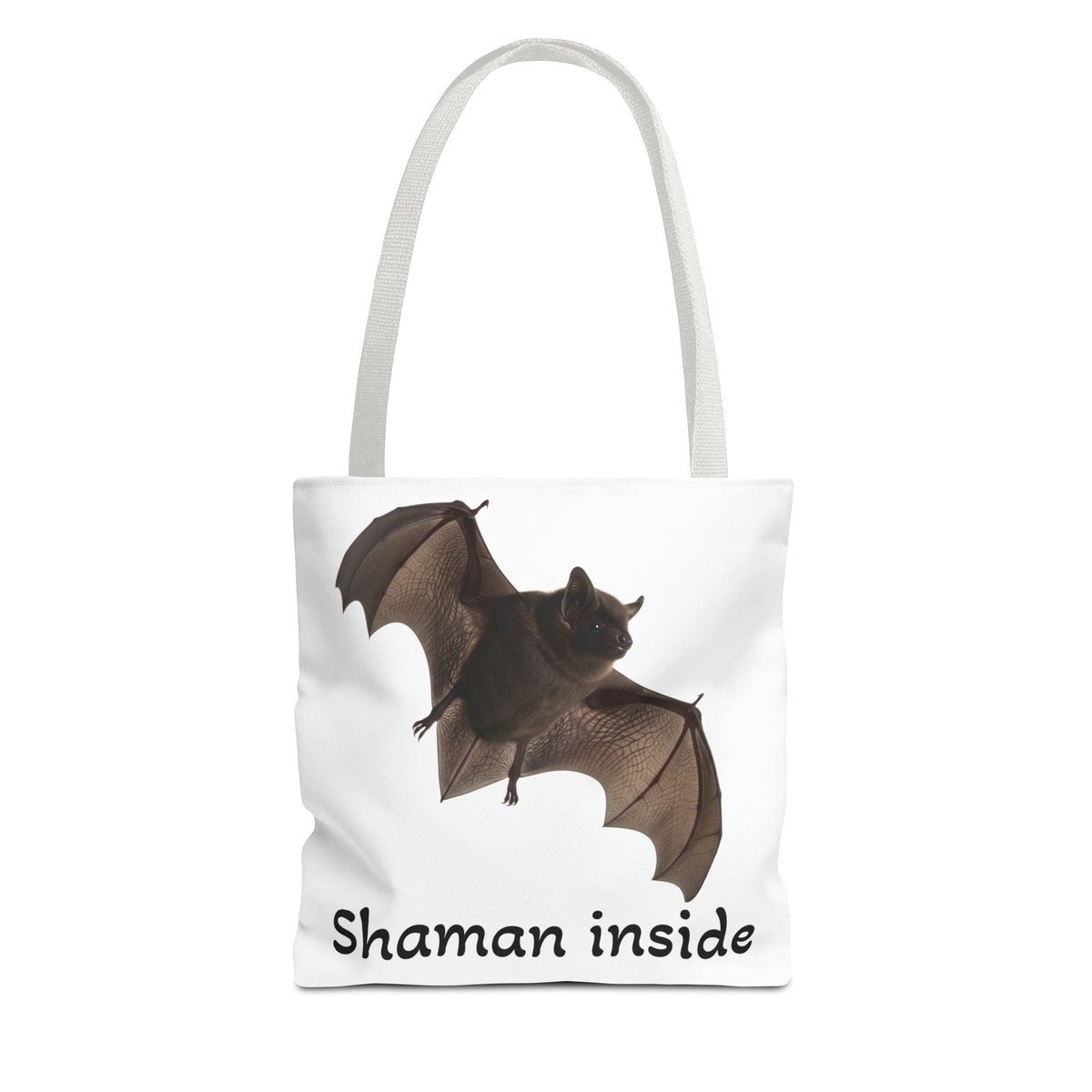 Shaman Inside Tote Bag – Bat Spirit Animal Canvas Tote