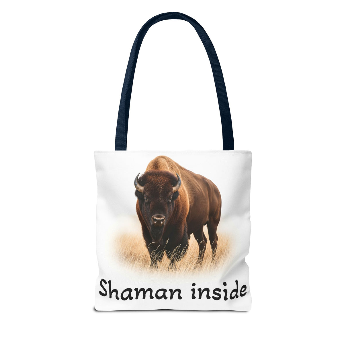 Buffalo 'Shaman Inside' Tote Bag