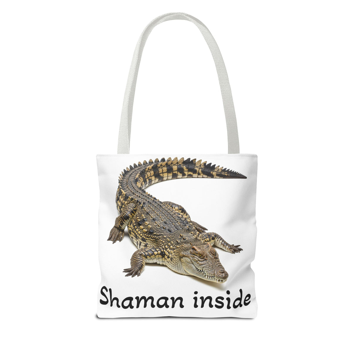 Crocodile "Shaman Inside" Tote Bag