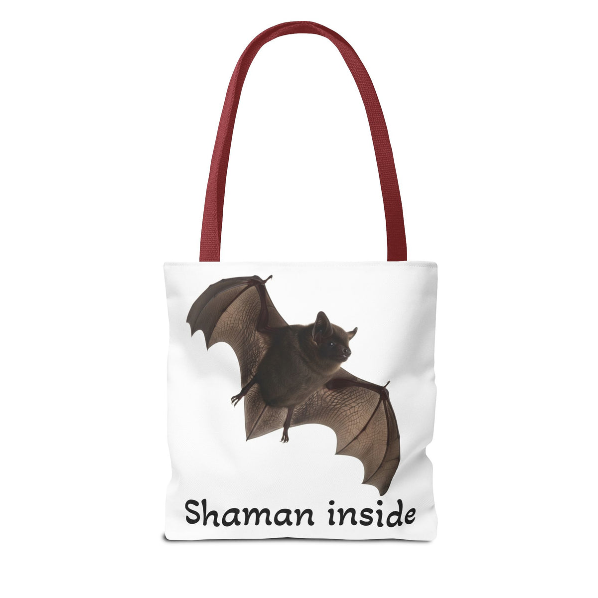 Shaman Inside Tote Bag – Bat Spirit Animal Canvas Tote
