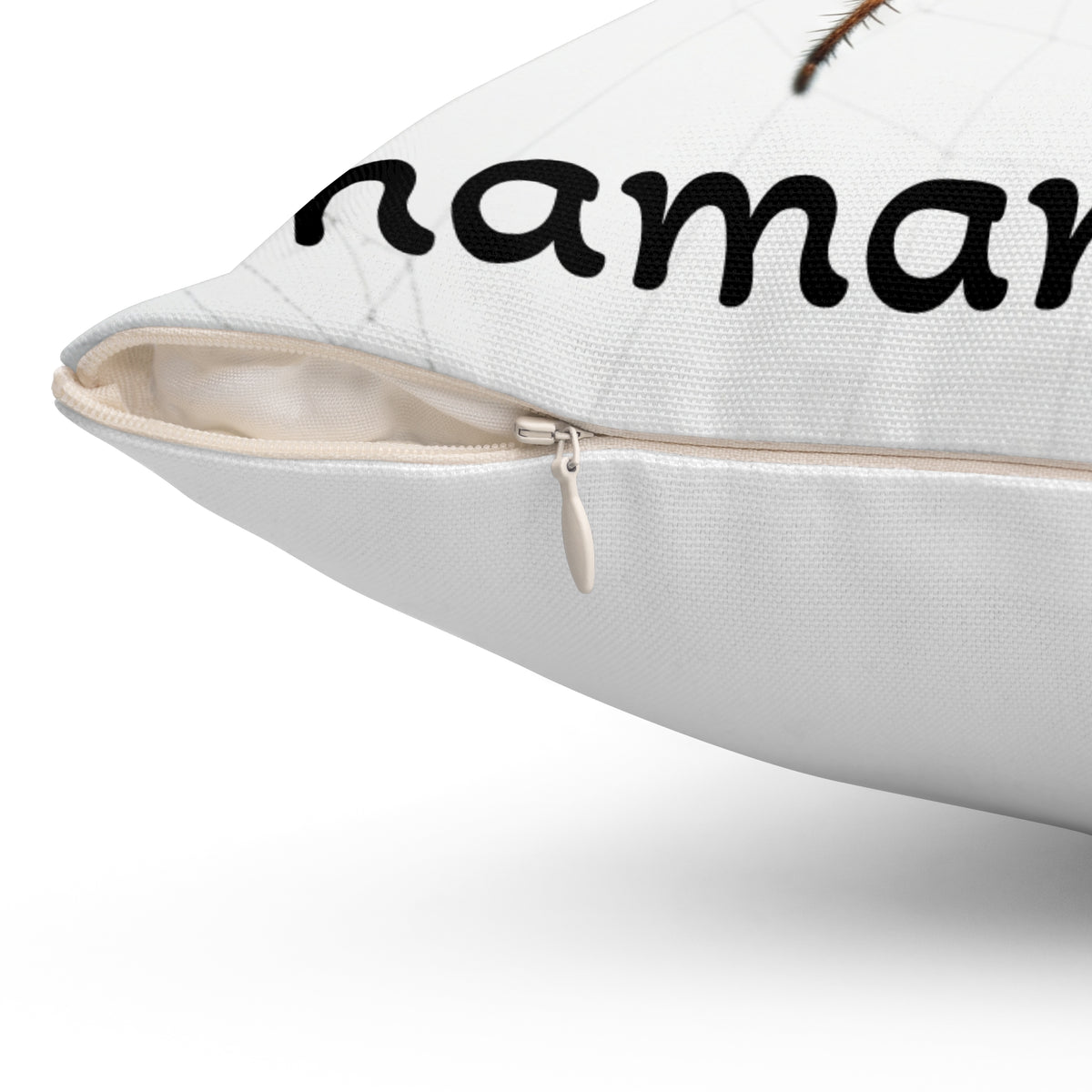 Spider Web Pillow — "Shaman Inside" Decorative Throw Pillow