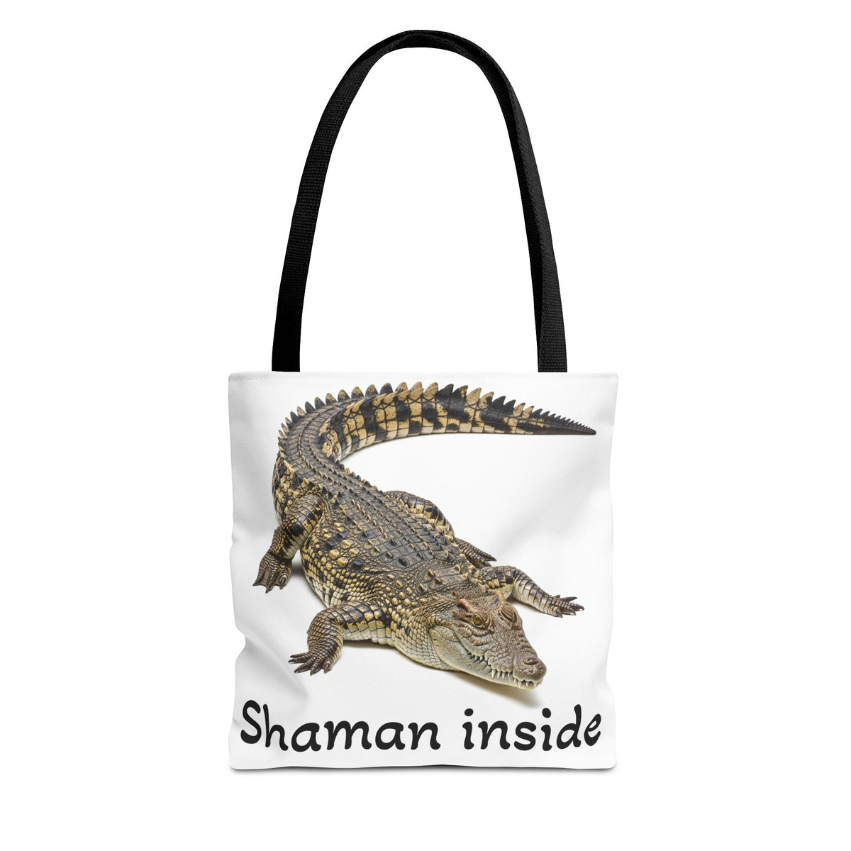 Crocodile "Shaman Inside" Tote Bag