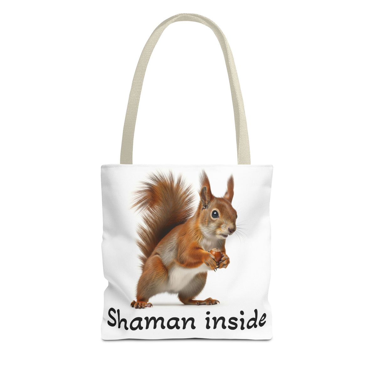 Squirrel "Shaman Inside" Tote Bag