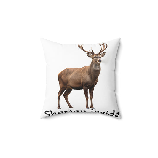 Cuscino quadrato ispirato alla natura con design "Shaping Inside"