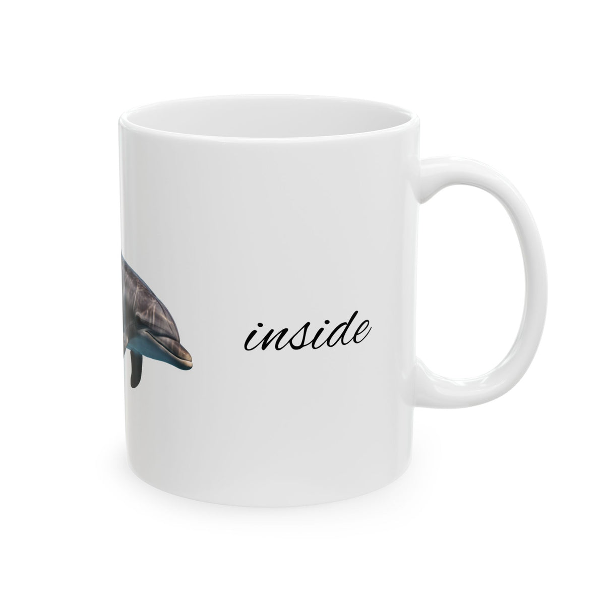 🐬 Dolphin Spirit Mug – Flow with Joy