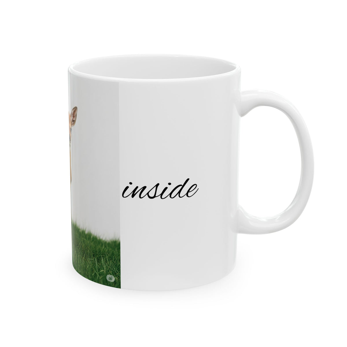 🦌 Tazza dello Spirito di Cerbiatto – Cuore Puro, Anima Coraggiosa